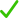 Green tick